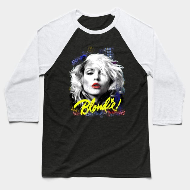 Blondie Baseball T-Shirt by TesieAraa